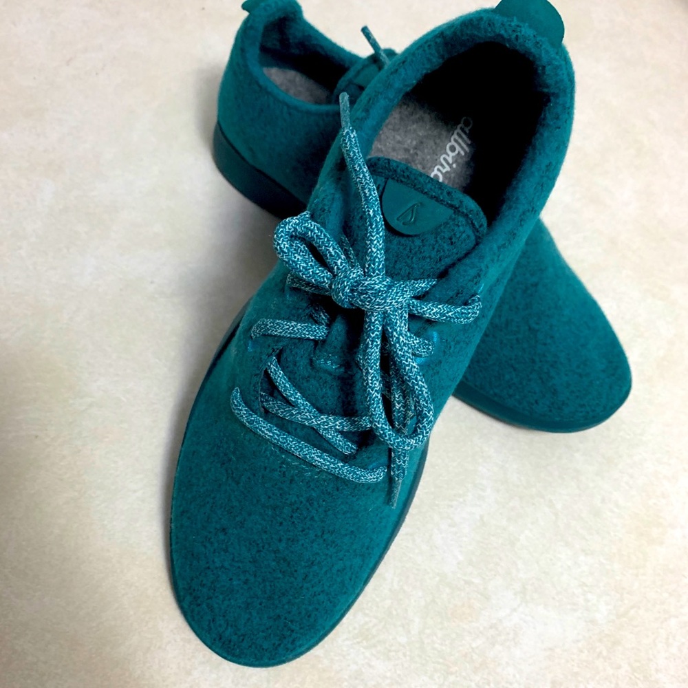 Allbirds Wool Runner Shoes - Tuke Teal- Size 10